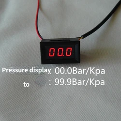 Digital Pressure Gauge Small Panel Mounting Pressure Gauge Accu Pneumatic Shock Absorber Digital Pressure