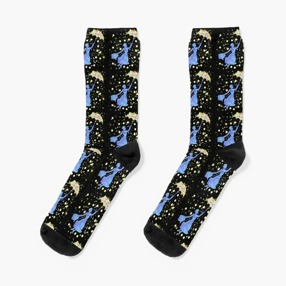 magical mary poppins Socks Stockings Hiking boots Men Socks Luxury Brand Women's