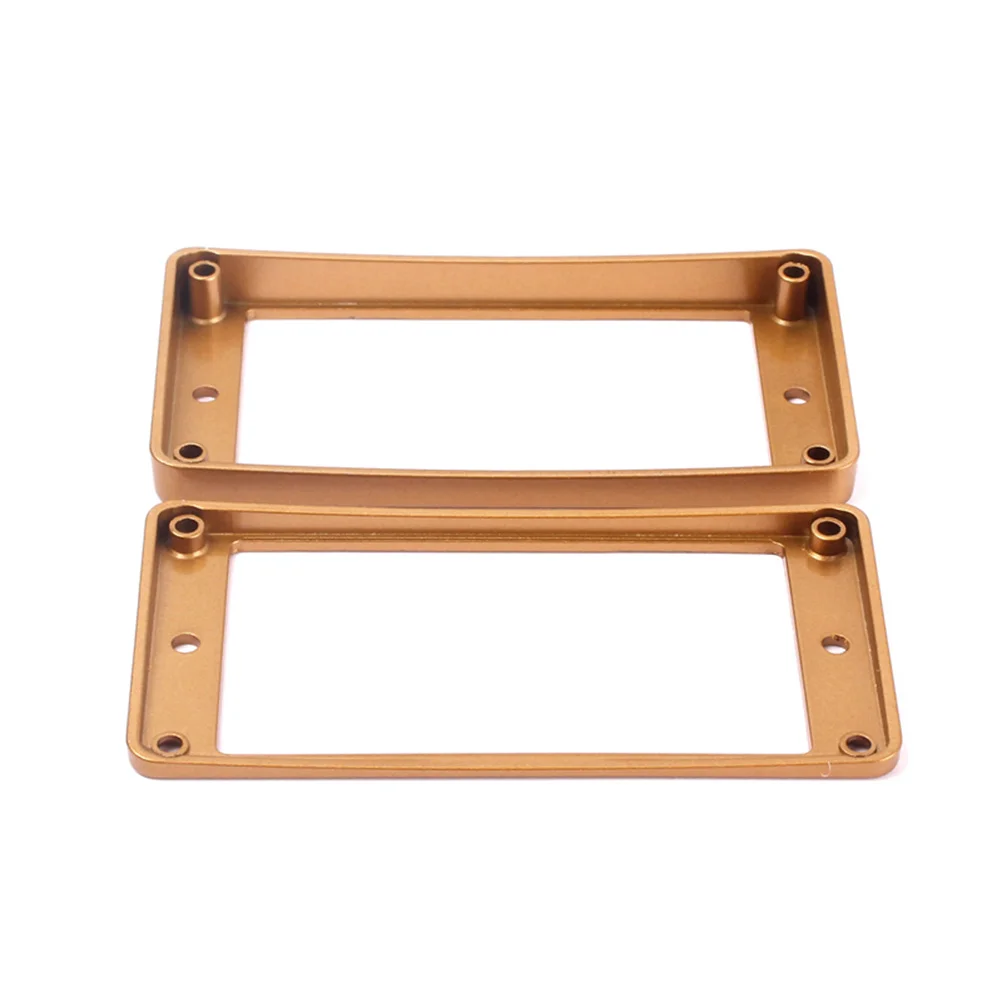 

Curved Humbucker Cover Plates Pickup Rings for Electric Guitar Bronze Metal Outer Frame Pickups Frame Pickup Ring
