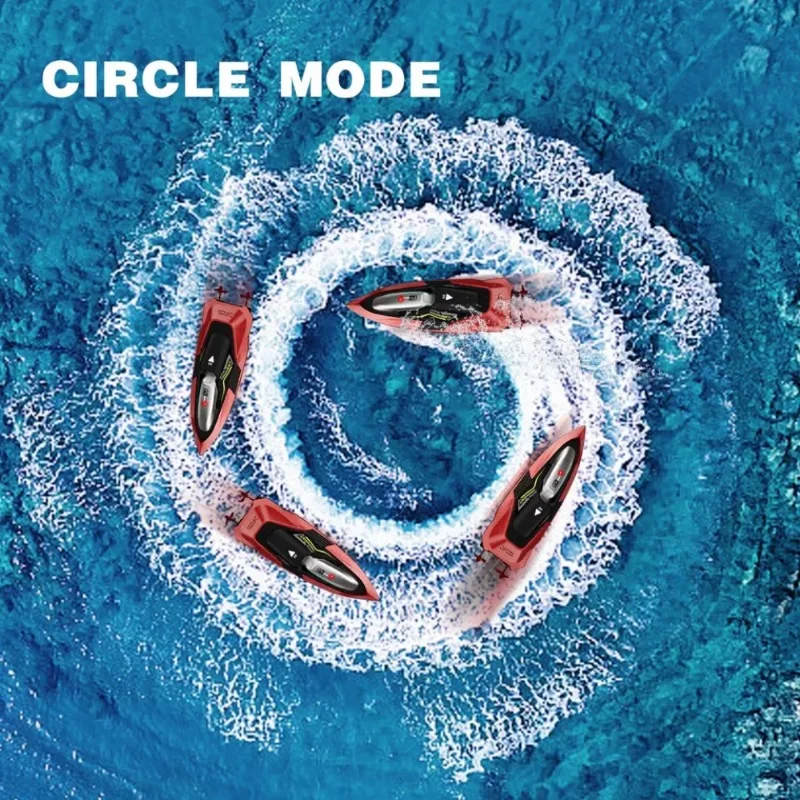 Barco 4DRC S5 RC 20+ MPH para piscinas lagos 2 4GHz batería recargable alarma de batería baja regalo para niños niñas