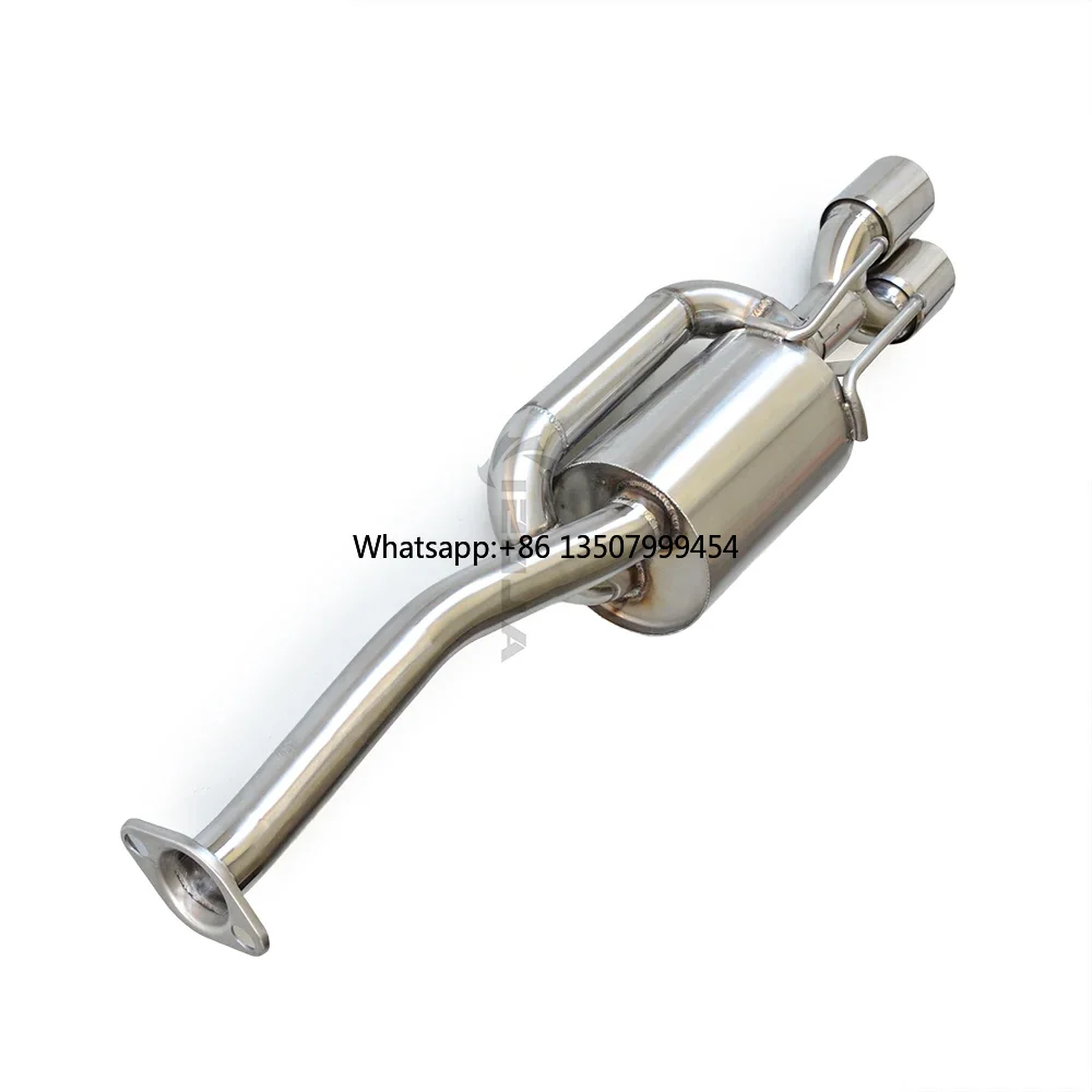 Rear S-Return Catback Exhaust Muffler For 1.8 2005-2011 SS304 Sport Sound Exhaust Modification