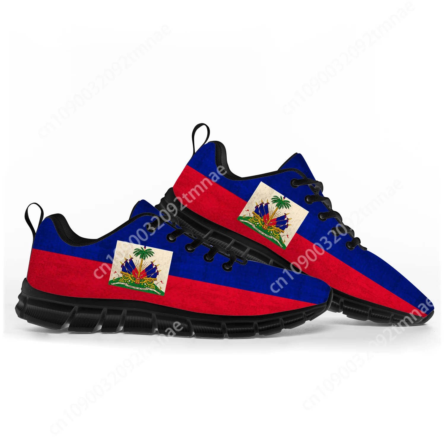 Haitian Flag Sports Shoes Mens Womens Teenager Kids Children Sneakers Haiti Casual Custom High Quality Couple Shoes  yeezy