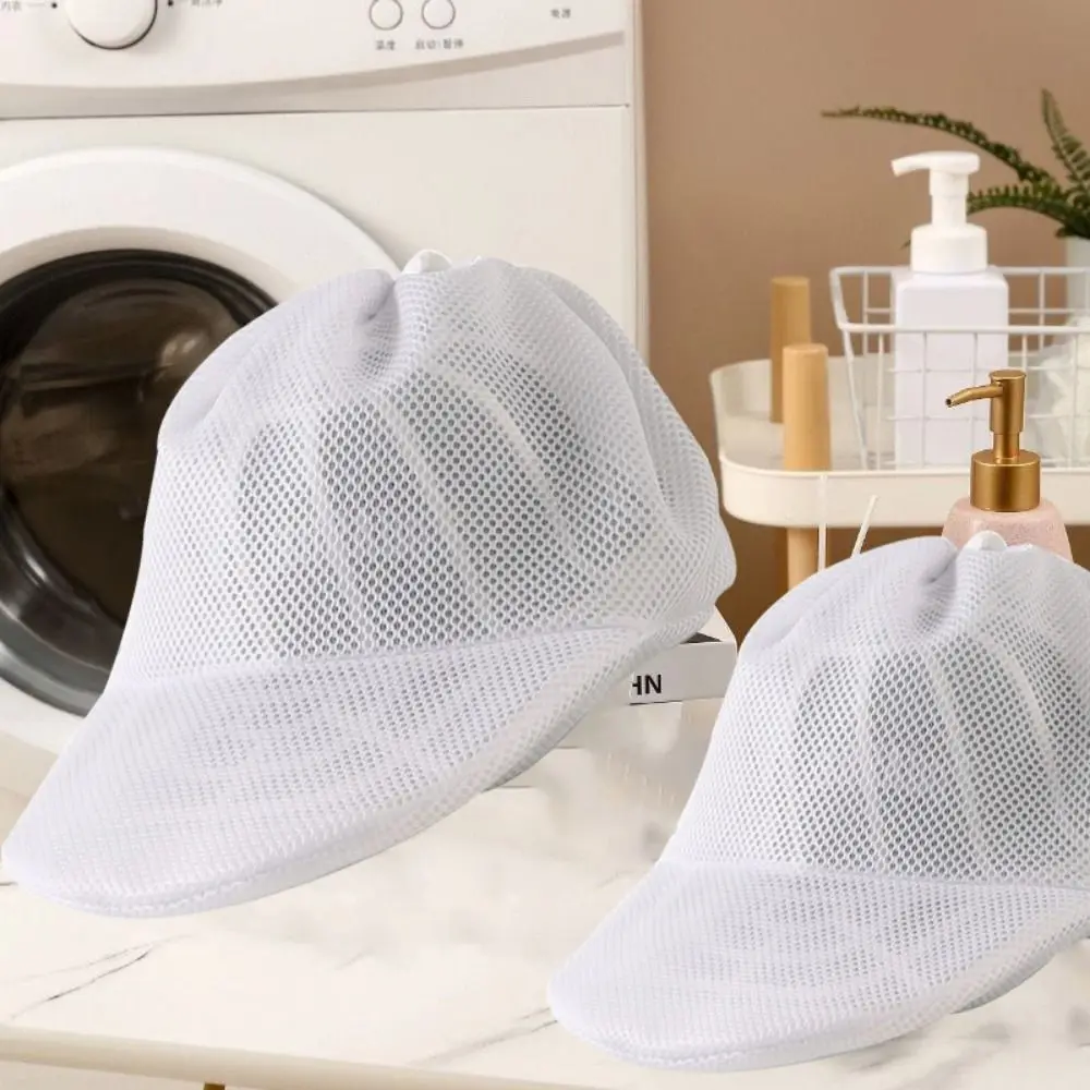 

Anti Deformation Hat Washer Hat Wash Protector Small Delicate Hat Washing Bag Special Baseball Cap Hat Washer for Laundry