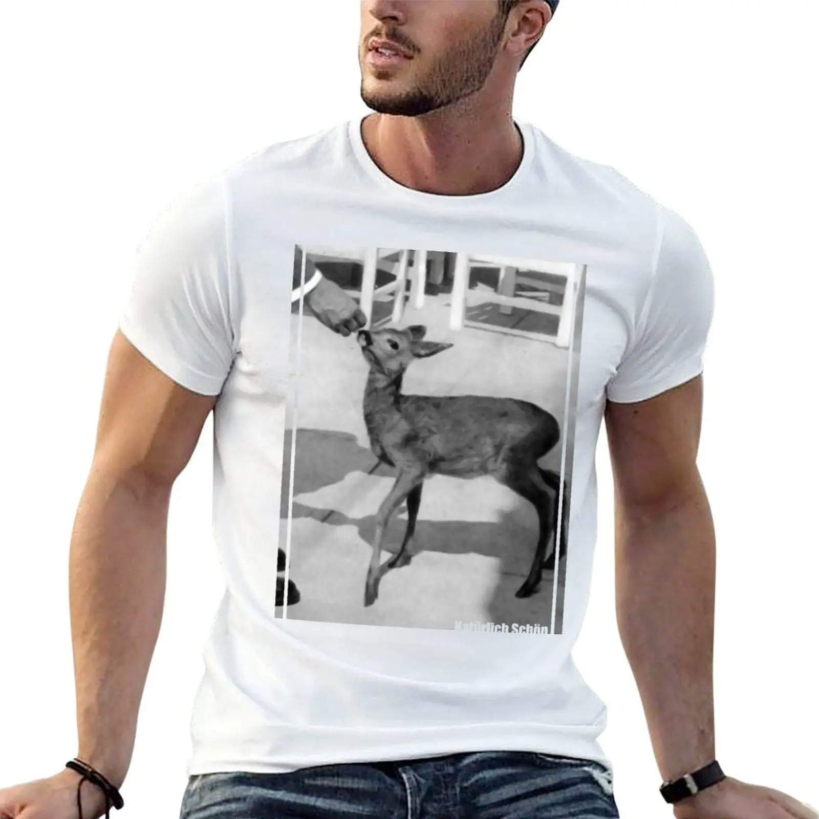 Fawn 1889 T-Shirt Casual Lightweight Short Sleeve Top