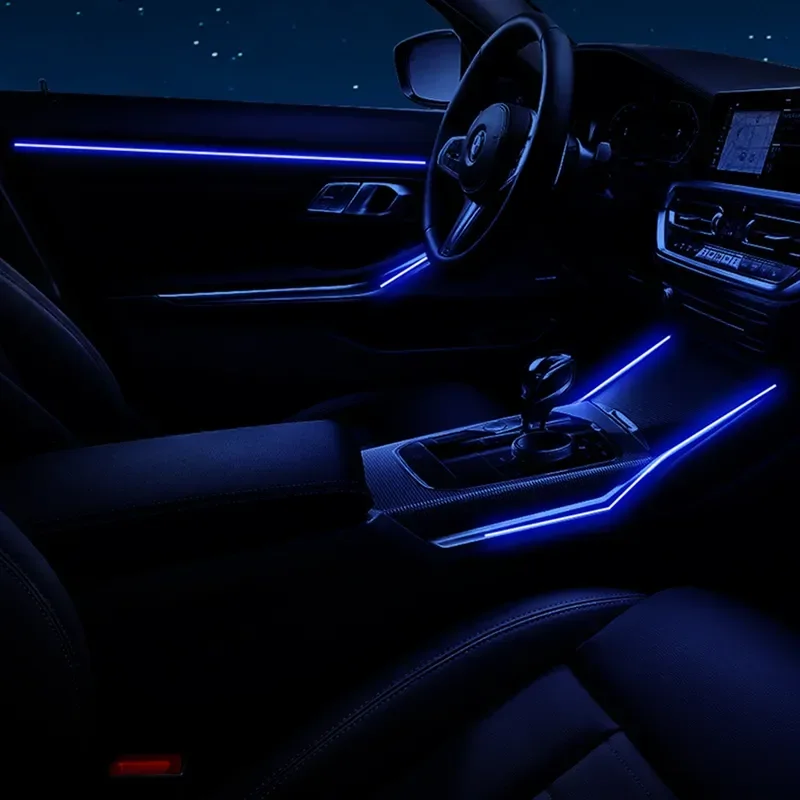 11 Colours Original Enhanced Ambient Light for BMW G20 M3 New 3 Series Car Door Interior Atmosphere LED Decorative Light Refit!