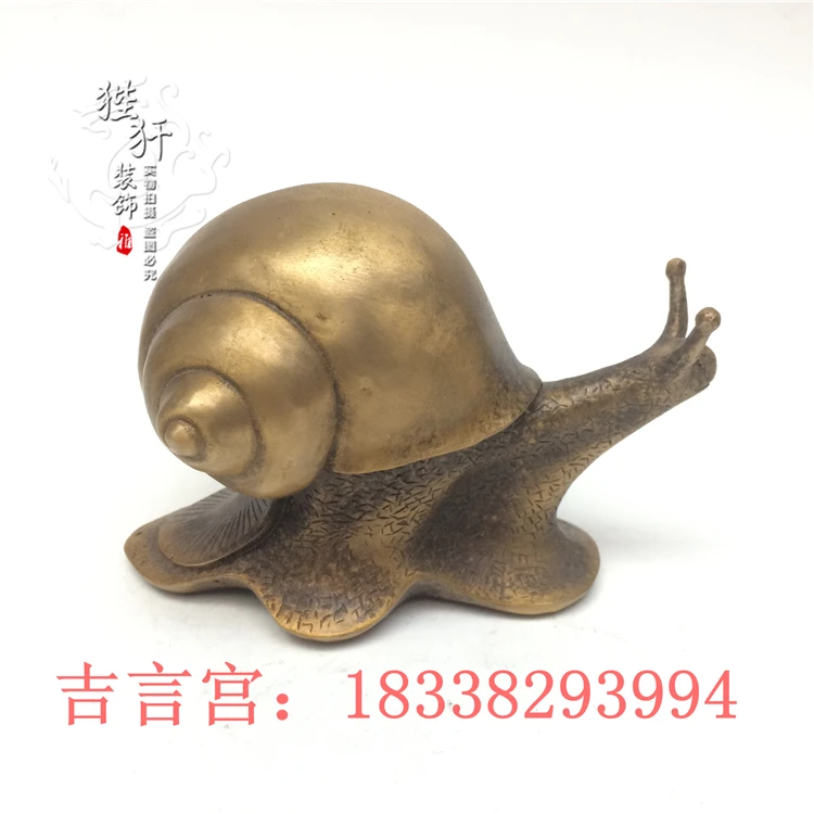 

Brass Crafts Pure Copper Snail Living Room Home Creative Gift