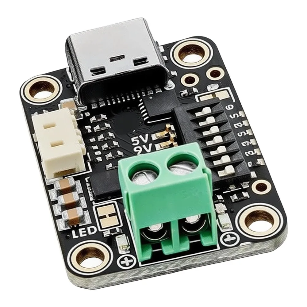 HUSB238 USB For PD Trigger Module DIP Switch Version for STEMMA QT For Qwiic Systems Microcontroller Development Board