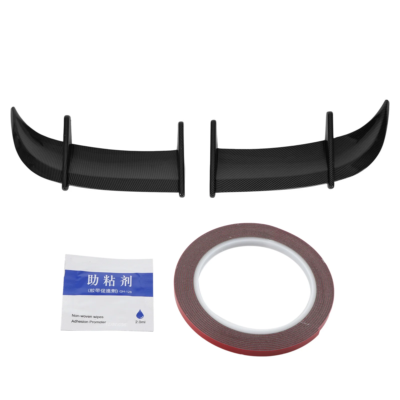 2 Stuks Auto Kofferbak Spoiler AK Stijl Winddruk Reductie Staart Spoiler Deksel Wing Fit voor MK6 Modellen