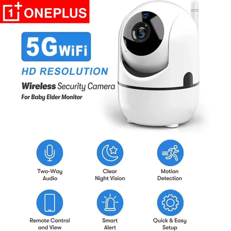 OnePlus Mini Camera 1080P Smart Home Auto Tracking Wifi IP Cam Full Night Vision Network Wireless Video Baby Security Cam