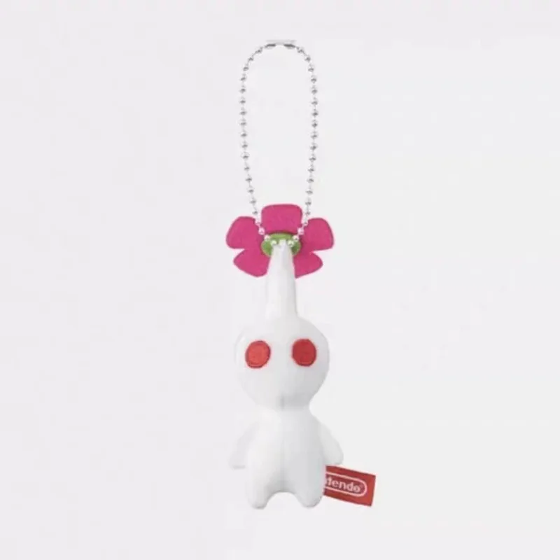 2026 Mini Plush Pikmin Doll Keychain Soft Stuffed Bag Charm Pendant Decoration Red Yellow Blue Multicolored Toys Hanging Gift