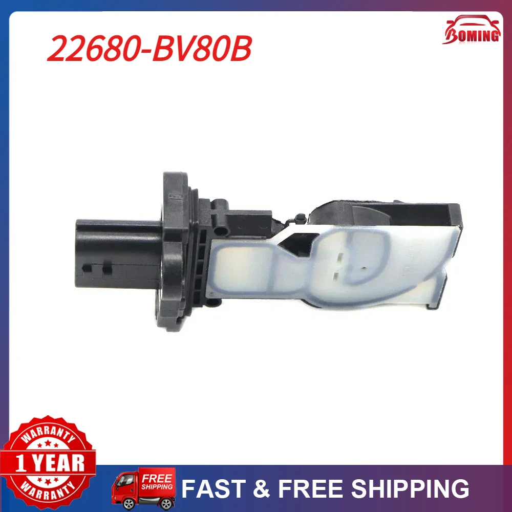 

Car MAF MASS AIR FLOW METER SENSOR 22680-BV80B for Nissan Altima Juke Kicks 1.6 Maxima 3.5 Sentra Rogue Pathfinder Versa