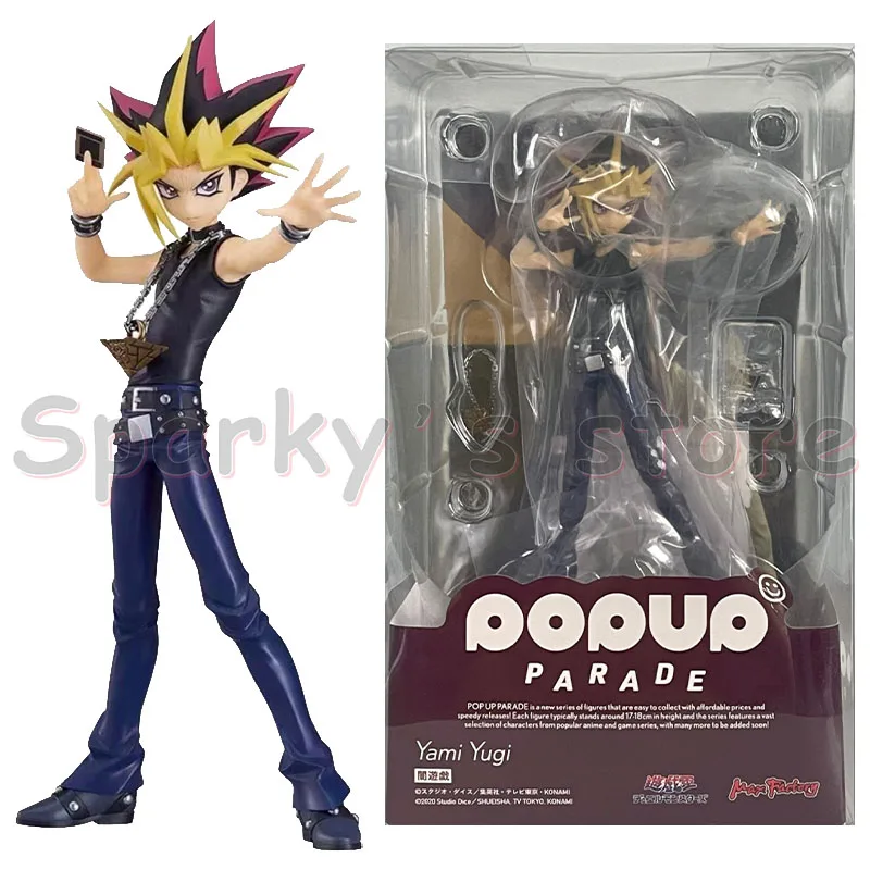 GSC Original Pop Up Parade Yu-Gi-Oh! Duel Monsters Anime Figure Yami Yugi DMG Action Figure Toys for Boys Girls Kids Gifts Model