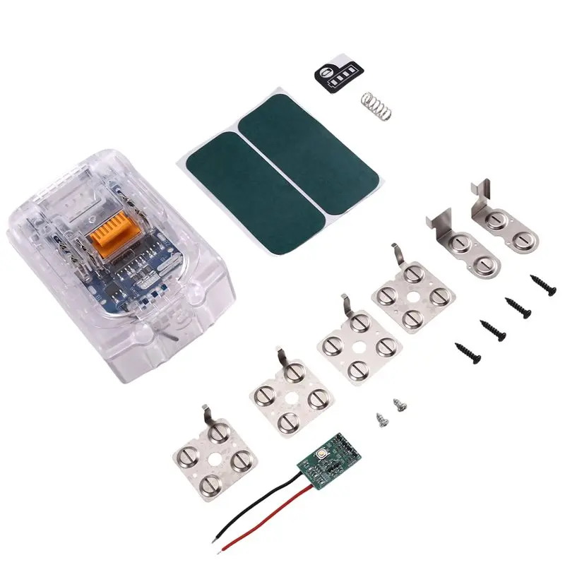 N36R-For BL1850 Power Tool Compatible 10Core 18650 Battery Storage Box With 4MOS 3Alloy Battery Protection Board Case