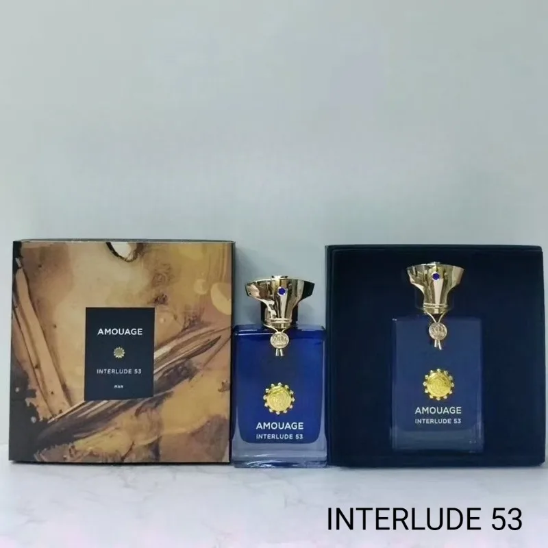 Amouage Parfum De Luxe Interlude Profumo da uomo 100 ml Lunga durata Audace Raffinato Lussuoso Orientale Cuoio Legnoso Ricco Esclusivo_voghion.com