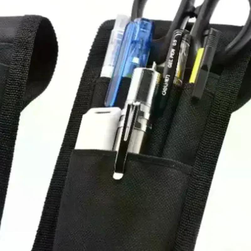 

1 Oxford cloth tool durable black multiple pockets suitable portable electrician tools pens scissors organizer gifts