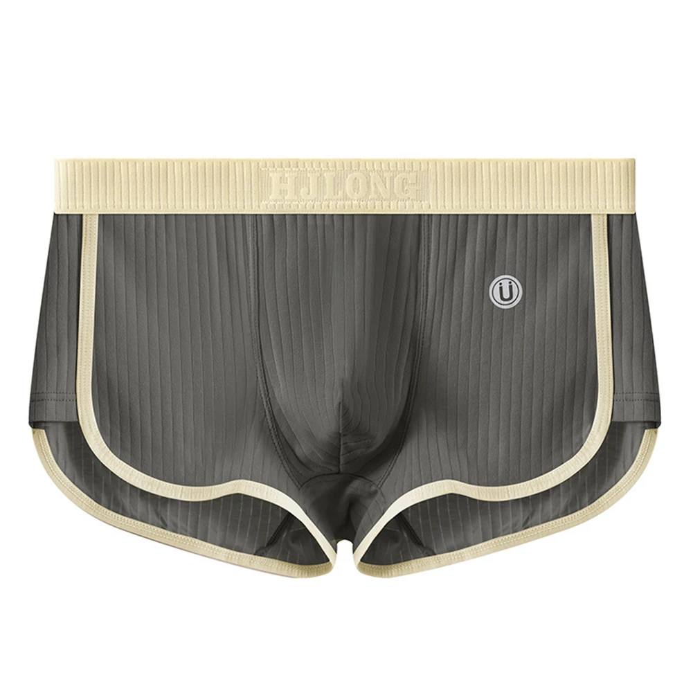 

Мужские хлопковые трусы-боксеры: однотонные, с поддерживающим карманом, классический дизайн, комфортная посадка, эластичный пояс, мягкий материал
