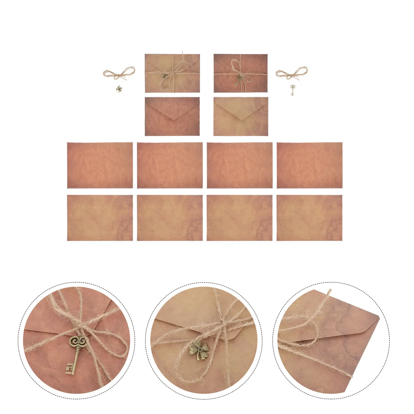 2 комплекта, винтажная бумага на день Святого Валентина, элегантность, долговечность, полный набор для фестивалей, поощрения, поздравления, подарки