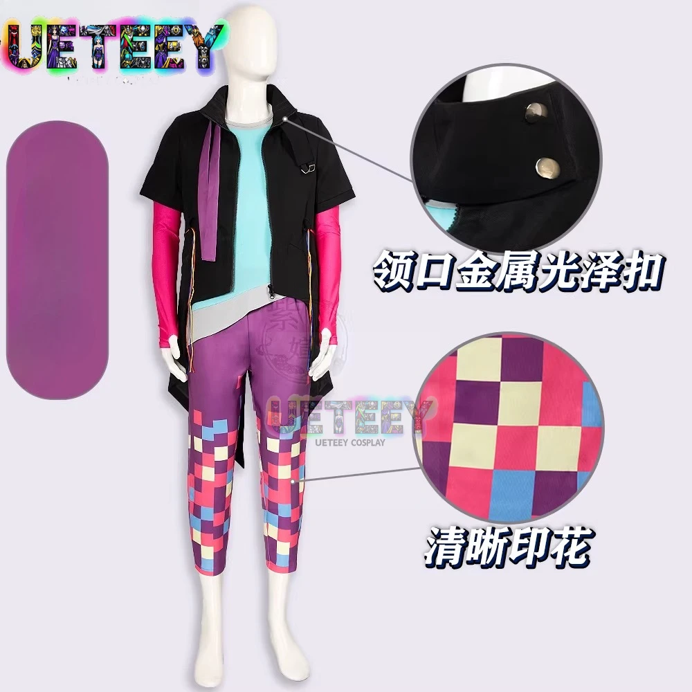 

UETEEY COS Kamen Rider Ex-Aid Parad Cosplay Costume Stage Performance Halloween Costume Custom Size