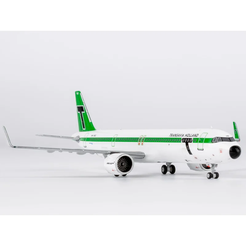 NG 1/400 スケール トランサビア航空 A321neo PH-YHD ダイキャスト合金航空機モデル コレクタブル装飾品