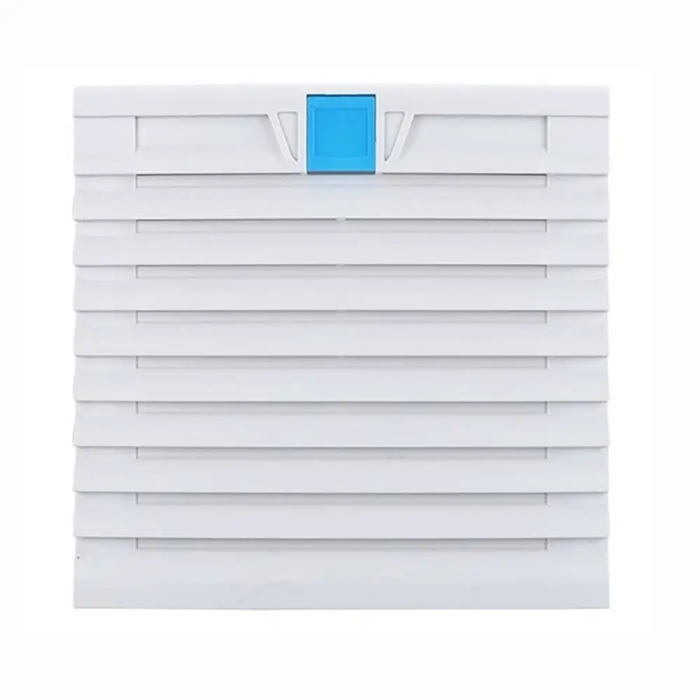 Air Ventilation System ABS Cabinet Ventilation Filter White Without Fan Shutters Fan Grille Filter Panel