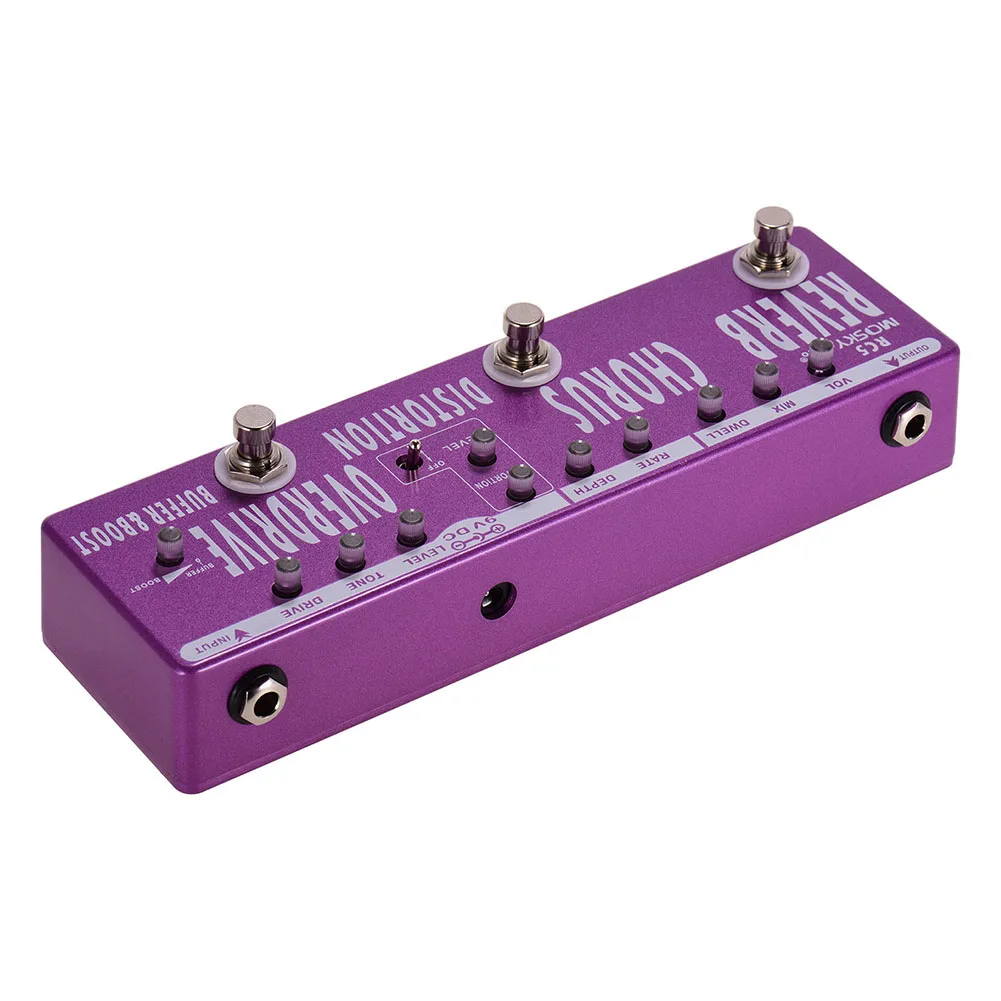 Chorus Guitar Booster Note Metal Multi Effects Pedal Output Level Adjustable Depth Output Volume Adjustable Rate