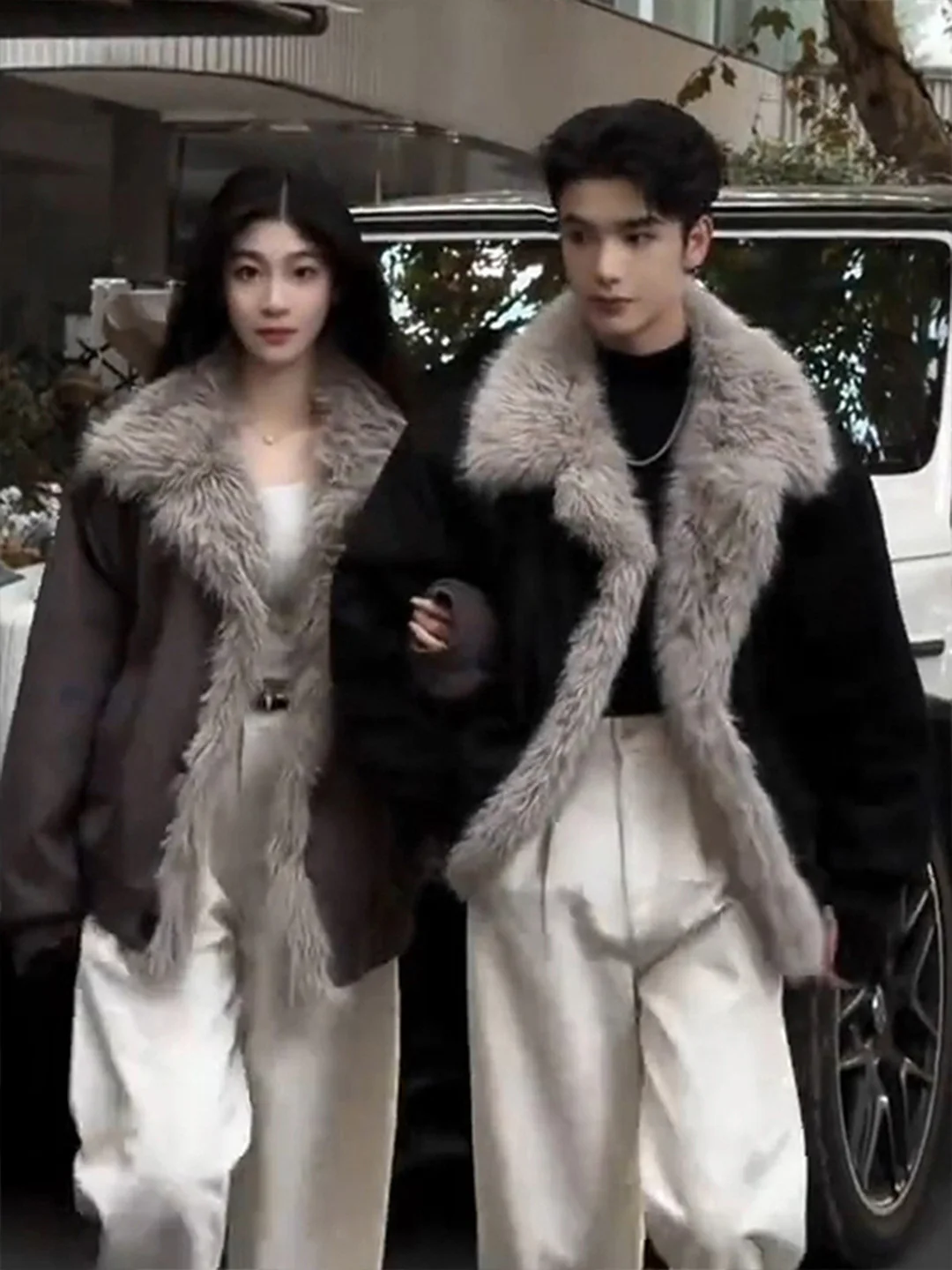 

Men's ort Thiened Cotton Jaet Winter Warm Outerwear Hooded High Street Sle Cleanfit Polyester Fiber Long Sve Coat