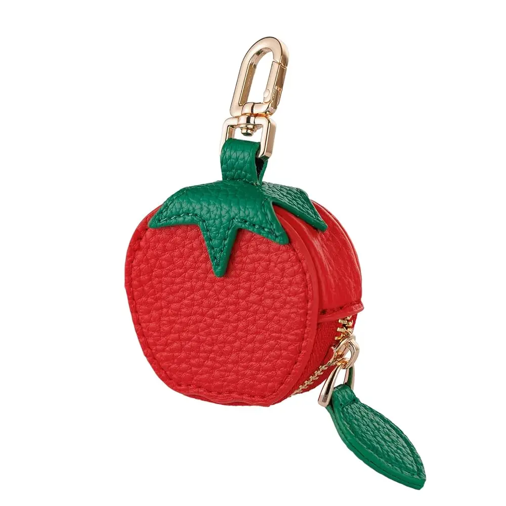 

Брелок-кошелек для монет, миниатюрный кожаный кошелек-брелок Kawaii для Airtag, сумок, клатчей и кошельков