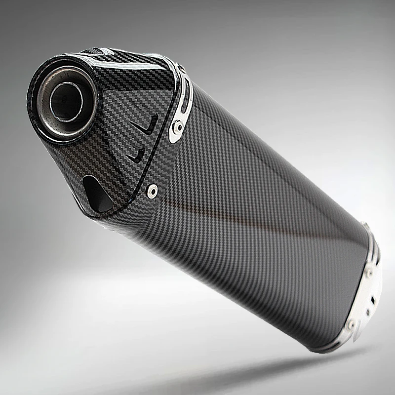 

Universal 51MM Motorcycle Exhaust Pipe Escape Yoshimura Moto Muffer carbon fiber With DB Killer For ZX6R CBR1000RR R3 R25 Z90090