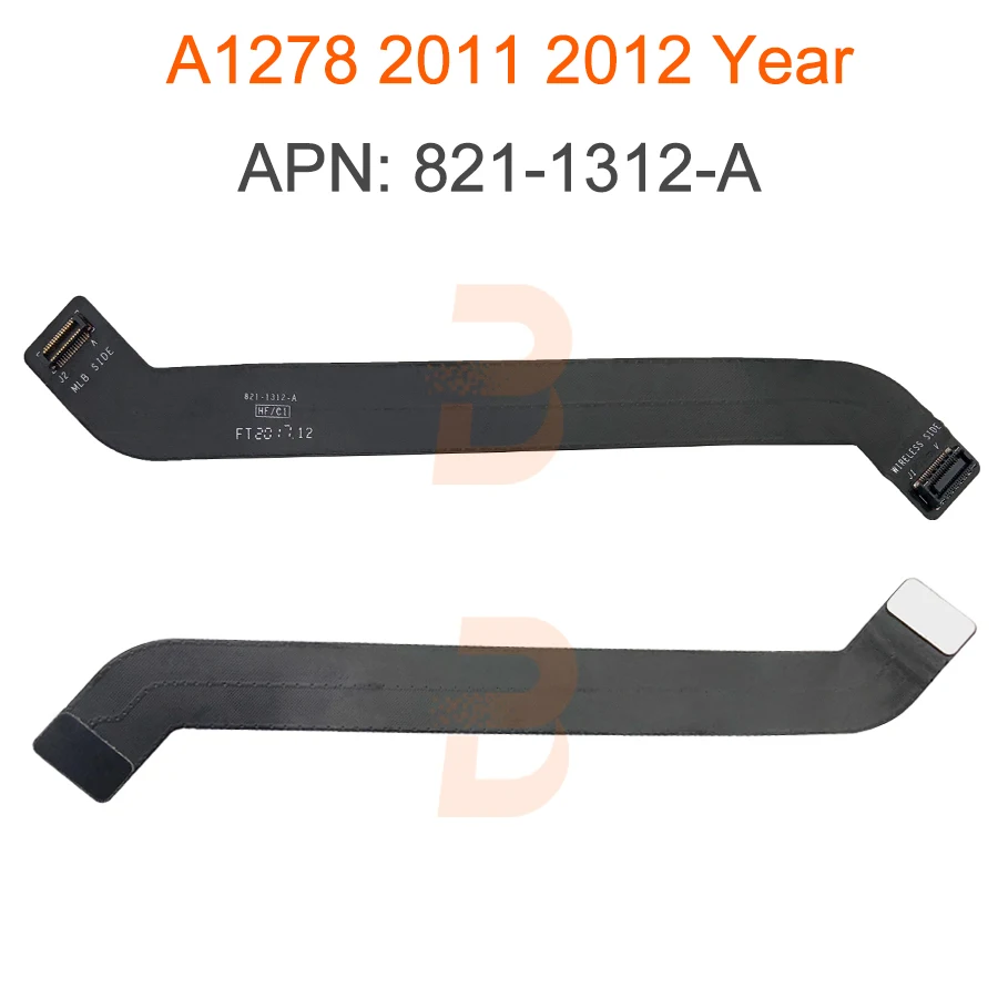 Wireless WiFi Airport Card Flex Cable For MacBook Pro A1278 A1286 A1297 A1342 821-1311-A 821-1312-A 821-0961-A 821-0876-A