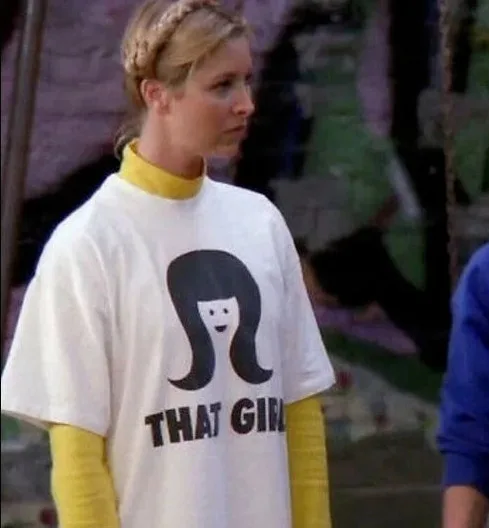 

That Girl As worn By Phoebe Buffay, That Girl Shirt, Phoebe Buffay Tee, friends