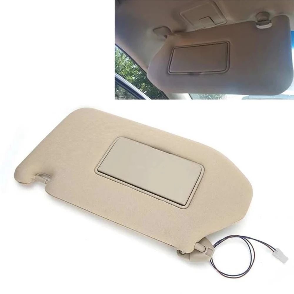 1 PCS  ABS Driver Left Car Sun Visor for Pathfinder 2013-2018 for Infiniti QX60  2014 2015 2016 2017  96401-9PB0A  964019PB0A