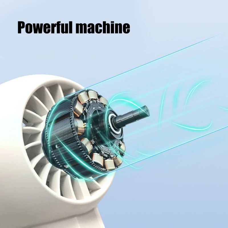 Ventilador mano para viajes, ventilador USB recargable con batería, fácil llevar, envío directo