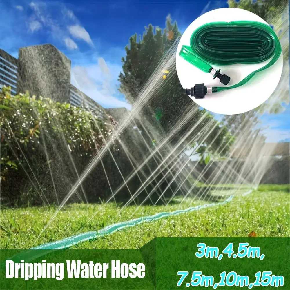 New Soaking Irrigation Hoses Savings Water Automatic Sprinkler Garden Hose Ground Lawn Dripping Water Hose Garden