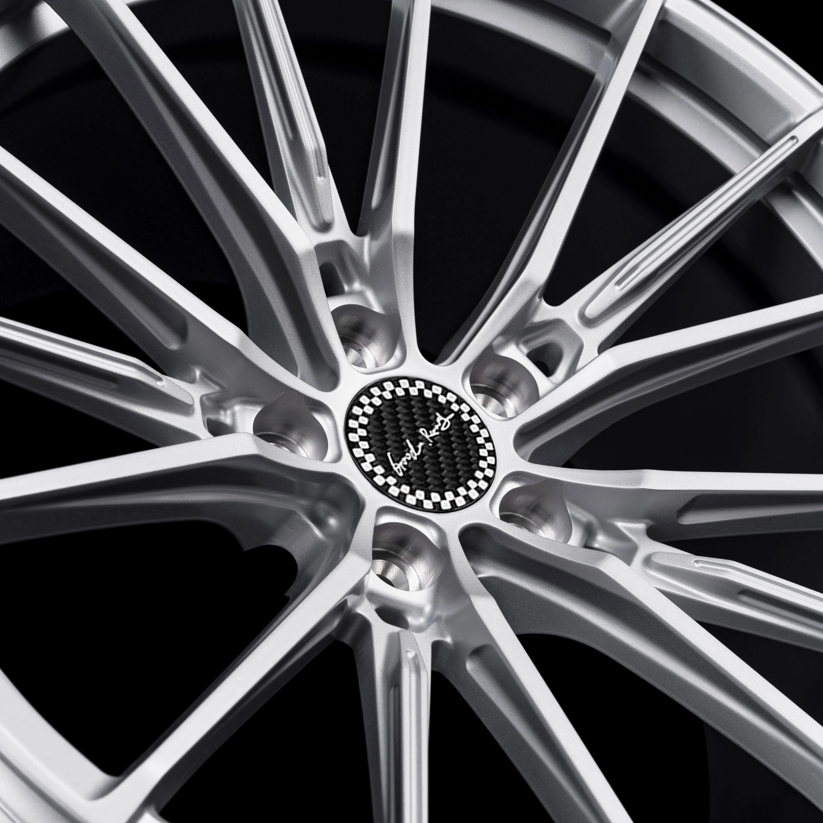 Hot Sales Tiptop 18-22 Inch Forged Gold Finish Alloy Wheels 5-Hole PCD 100-120 CB 73.1 Rims Multi Spoke 35mm 18x8.5J Tyres Alumi