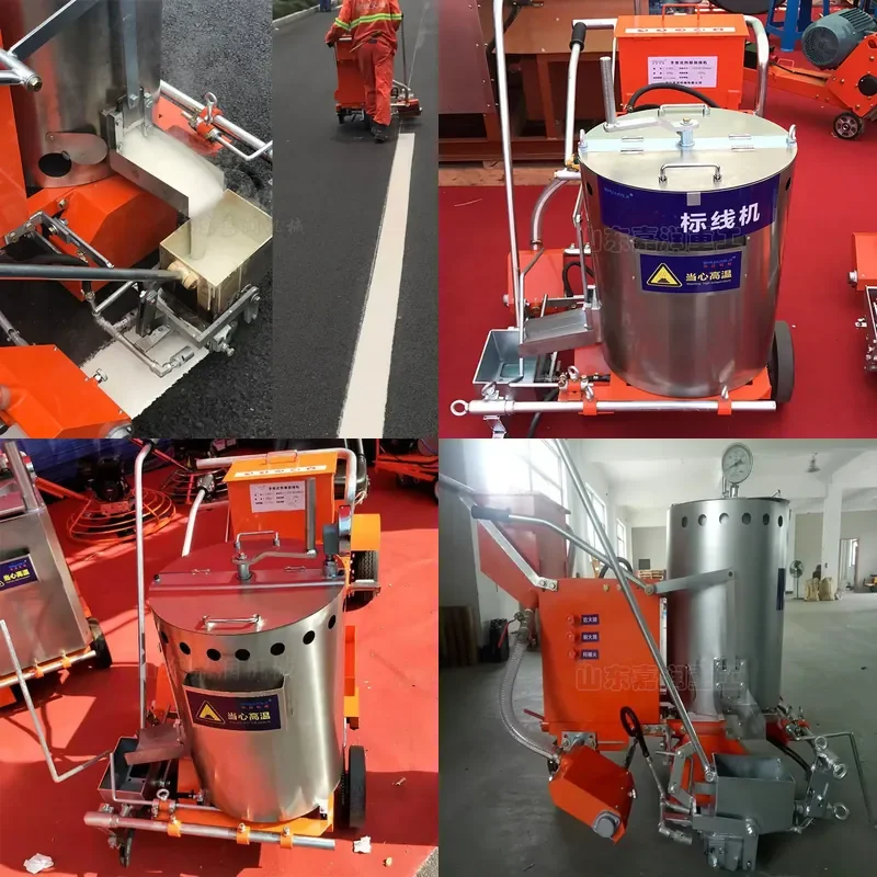 HCY HCY Factory Road Hot Melt Marking Machine Manual Hot Melting Marking Integrated Machine