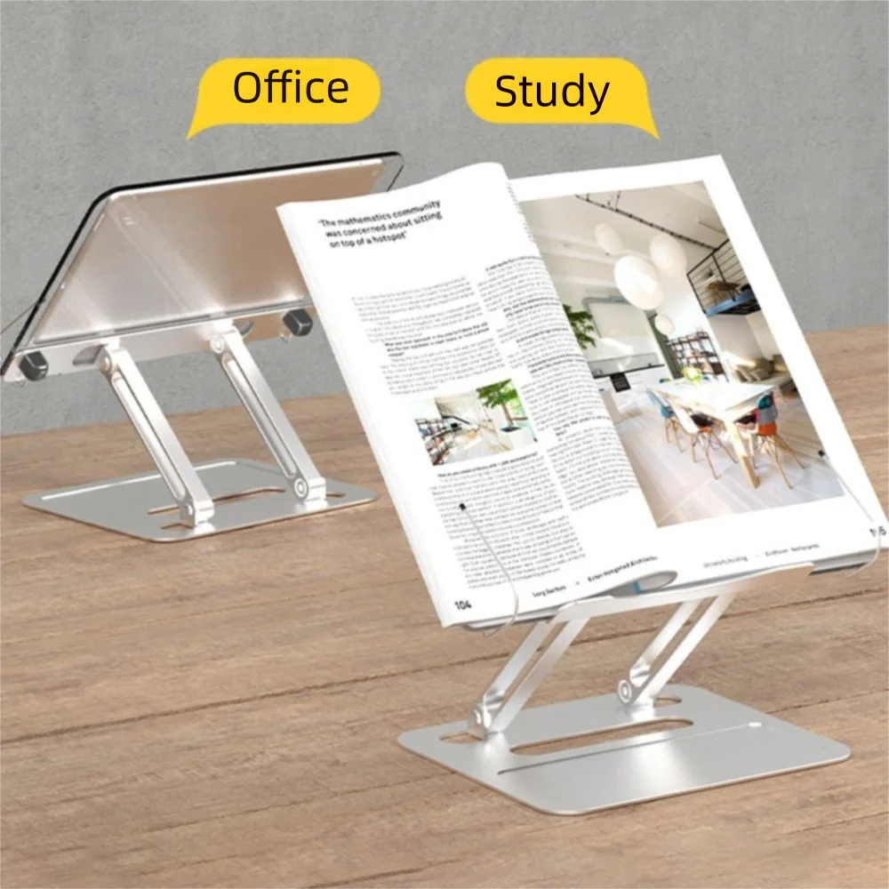 New 360 ° Rotation Laptop Holder Foldable Portable Desktop Notebook Stand Non-slip Easy To Dissipate Heat Tablet Support Office