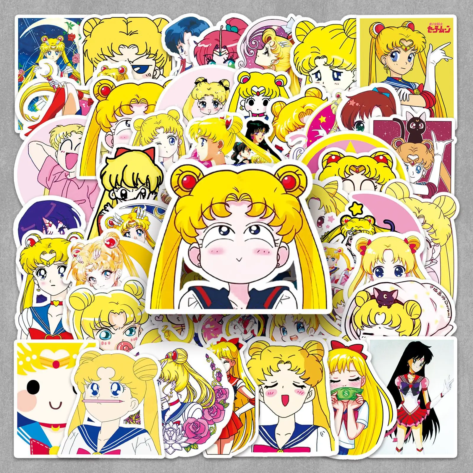 51 adet Kawaii Sailor Moon Ani - Phone Accessories Diy incelemesi ve fiyatı