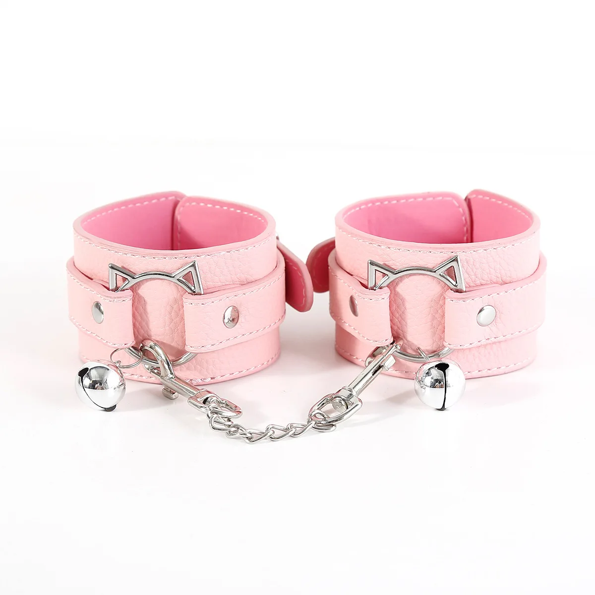 Pink Sex Toys Leather BDSM Kit Sex Bondage Sex Toys for Women Set Handcuff Exotic Sex Games Whip Adult Sexy Toys 18