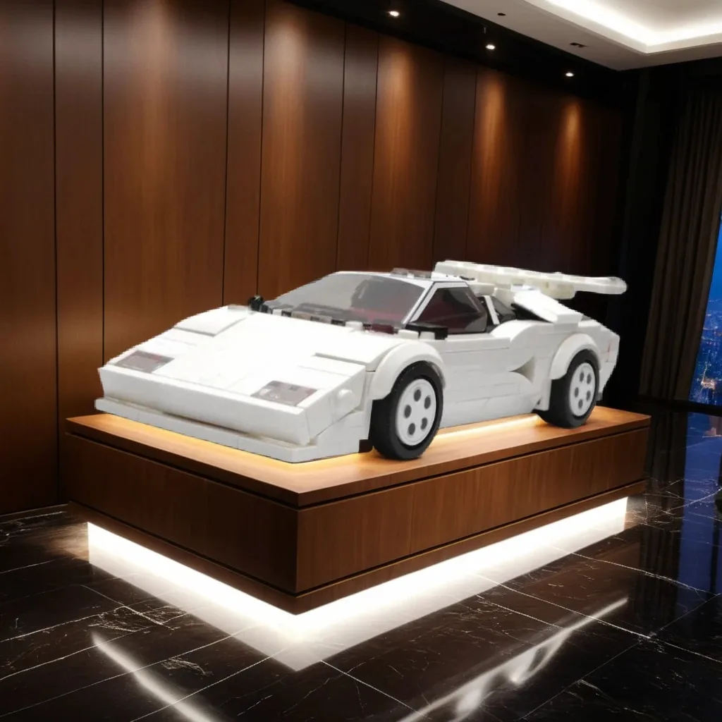 

165 шт. Lamborghiniesser Countach-176908 комплект для переоборудования MOC суперкар обновленная модель образовательные строительные блоки подарок