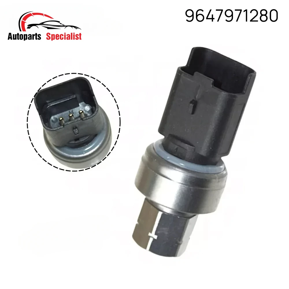 

A/C Air Condition Pressure Sensor 9647971280 For Citroen C2 C4 C8 1.4 1.6 2.0 Peugeot 406 206 607 307 807 407