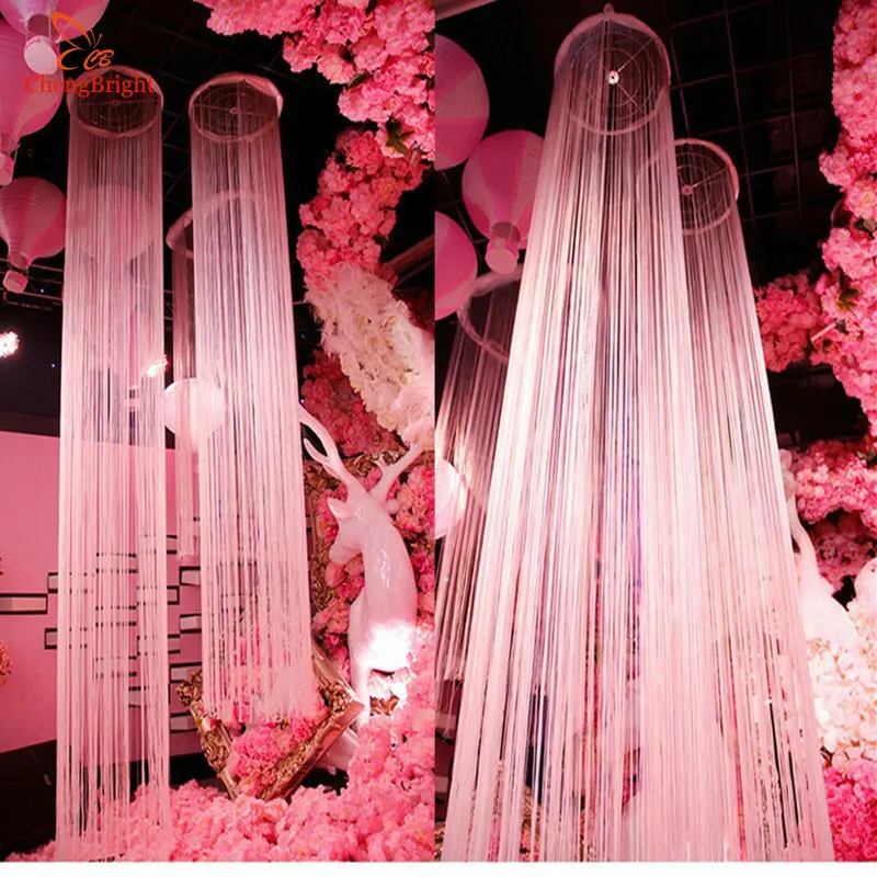 Nice 2Yards 100cm Wide Lace Fringe Trim Tassel Fringe Trimming For DIY Stage Clothes Accessories Lace Ribbon Curtain DIY