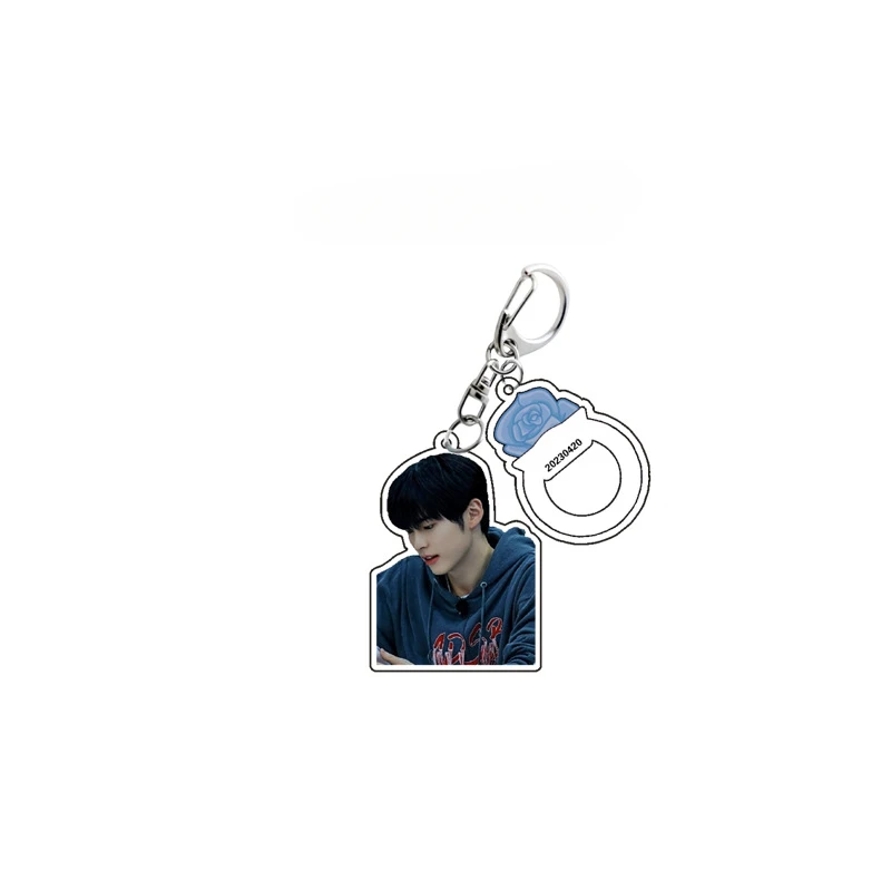 Zhang Hao Seong Hanbin Shi Youxuan Piao Qianyu Popular Korean Idol Boy Group Character Acrylic Keychain Keychain Collection