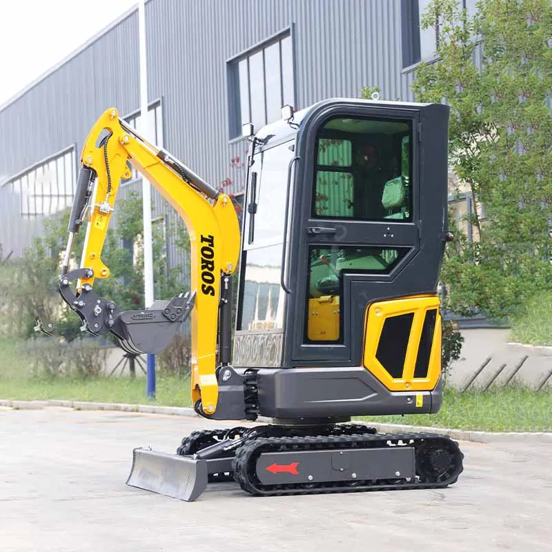 

Compact garden digging machine hydraulic small excavator 1.6 ton mini excavator with rotary arm work ce epa