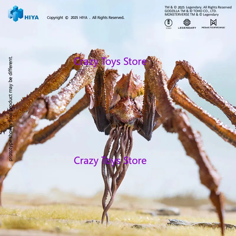Em estoque 16cm hiya figura de ação de 6 polegadas série básica requintada godzilla x king kong novo império scylla coleção de presente