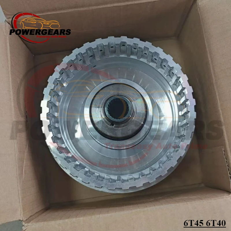 

6T45 6T40 3-5 Reverse Clutch Housing GEN1-24253300 GEN2-24263527 For Buick Opel Chevole 24253300 24263527