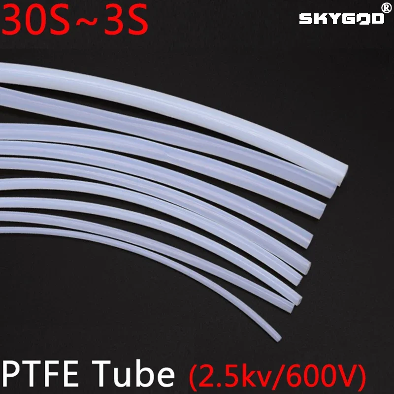 

30S-3S PTFE Tube F46 Insulated Capillary Heat Protector Transmit Hose Rigid Temperature Corrosion Resistance 2.5KV 600V