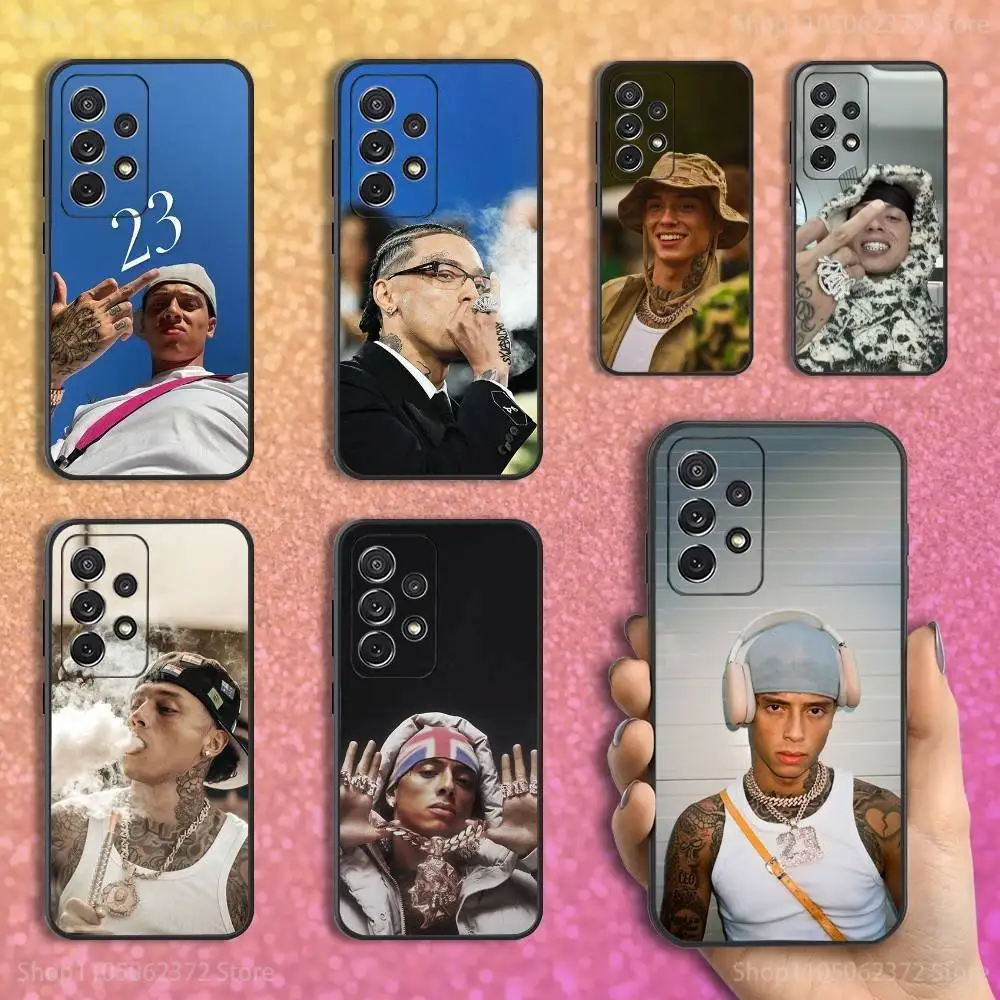 

Hot C-Central C-Cee Rapper Phone Case For Samsung S25,S24,S23,S22,S21,S20,S10,Ultra,Plus,Lite,FE,Soft Silicone Black Cover