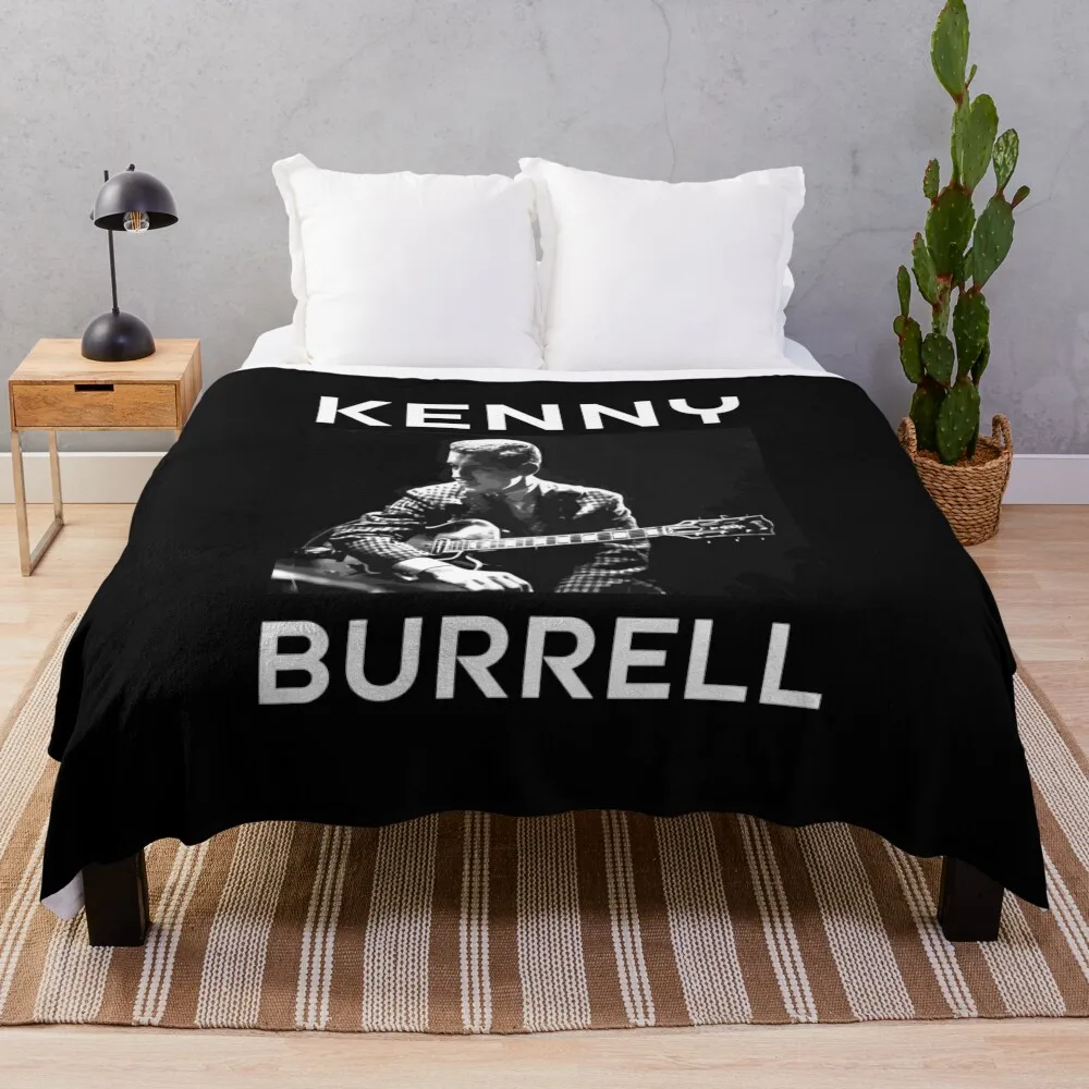 Tribute to Kenny Burrell Throw Blanket Sofa Throw Beach Blankets