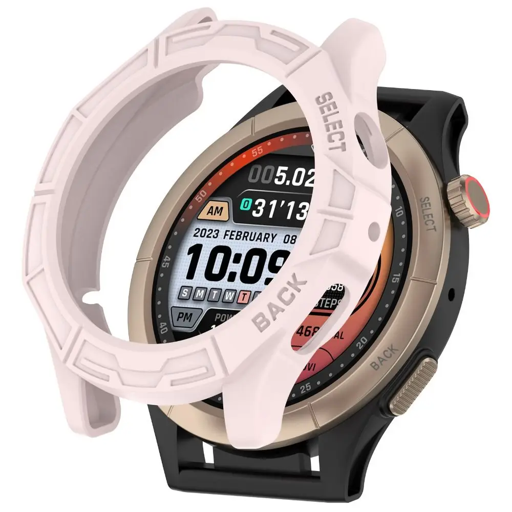 Estojo protetor TPU para Amazfit Cheetah Pro relógio inteligente, Bumper Frame, Soft Shell, protetor de tela, acessórios, novo