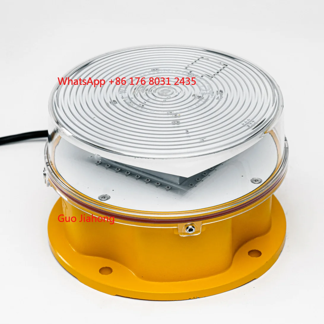 

Tower Crane ICAO FAA L864 Red LED 2000cd Type B Warning Light Medium Intensity